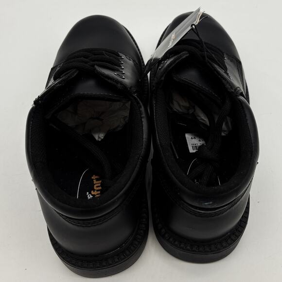 Safe T Step Work Shoes Mens 9 Black Lace Up Slip Resistant Sole Comfort 137921 - Picture 5 of 10